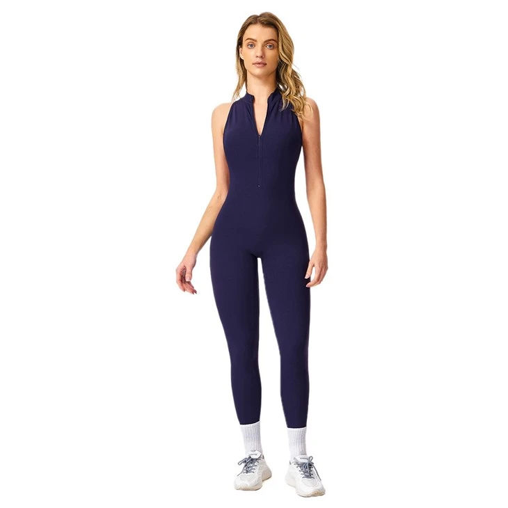 Zipper Nude High Intensity Bodysuit
